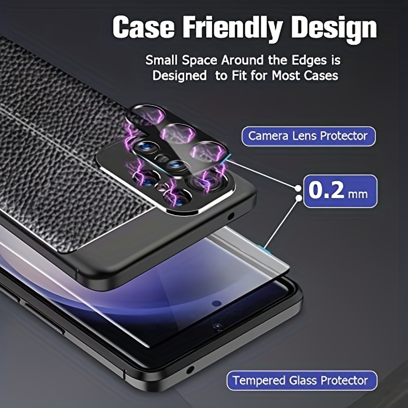 Samsung Galaxy S22 Ultra 5G Full Protection Case with Tempered Glass