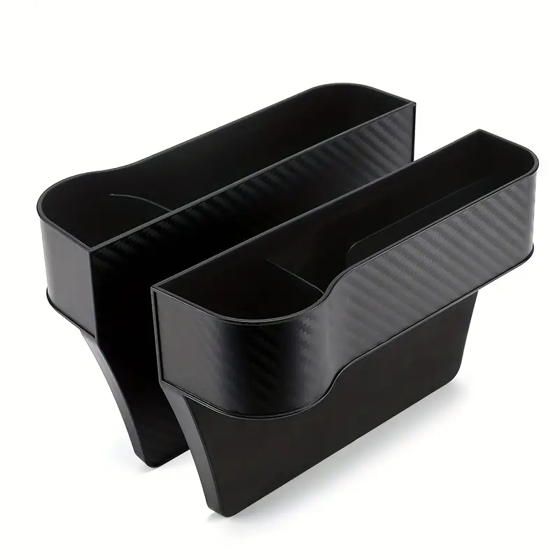 Rutaqian Aufbewahrungsbox Aufbewahrungsbox für Autositzlücken  Multifunktionale aus Kunstleder (Universal Autoteile Autositz  Zwischenbehälter)