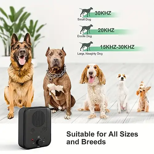 Ahuyentador de perros ultrasónico portátil Dispositivo antiladridos  Dispositivo de control de ladridos Paseo al aire libre
