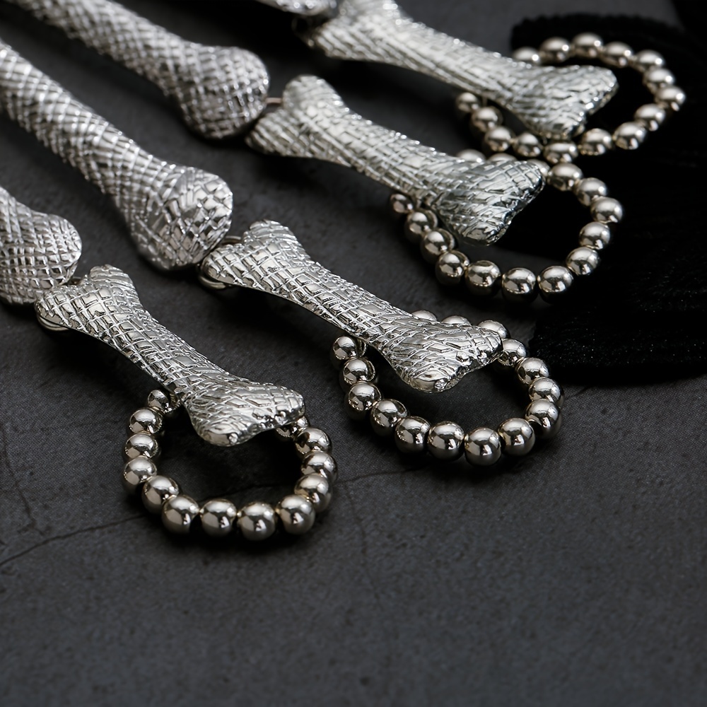 Punk Skull Hand Bone Bangle Bracelet