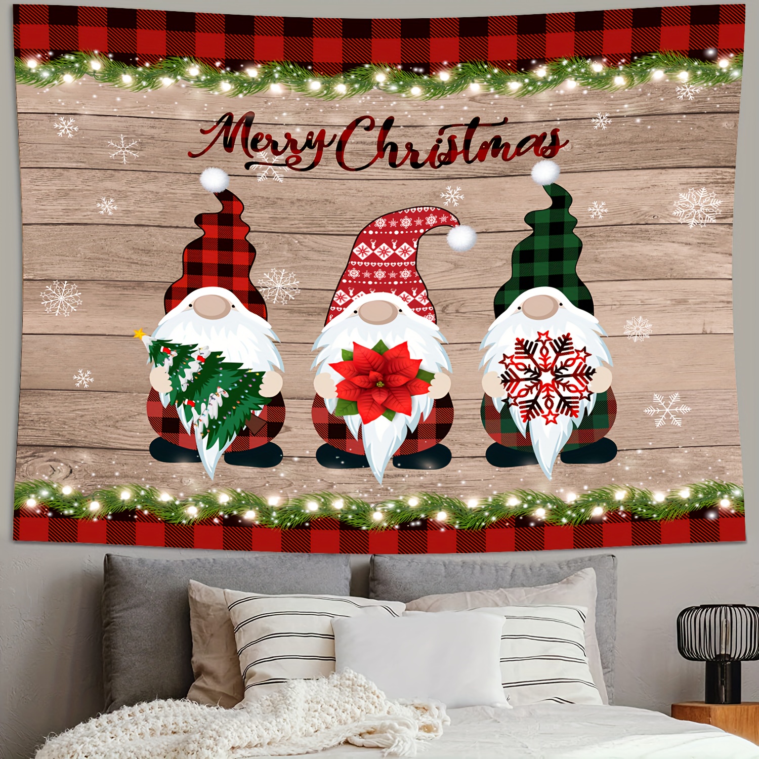Snowman Gnome Wall Hanging