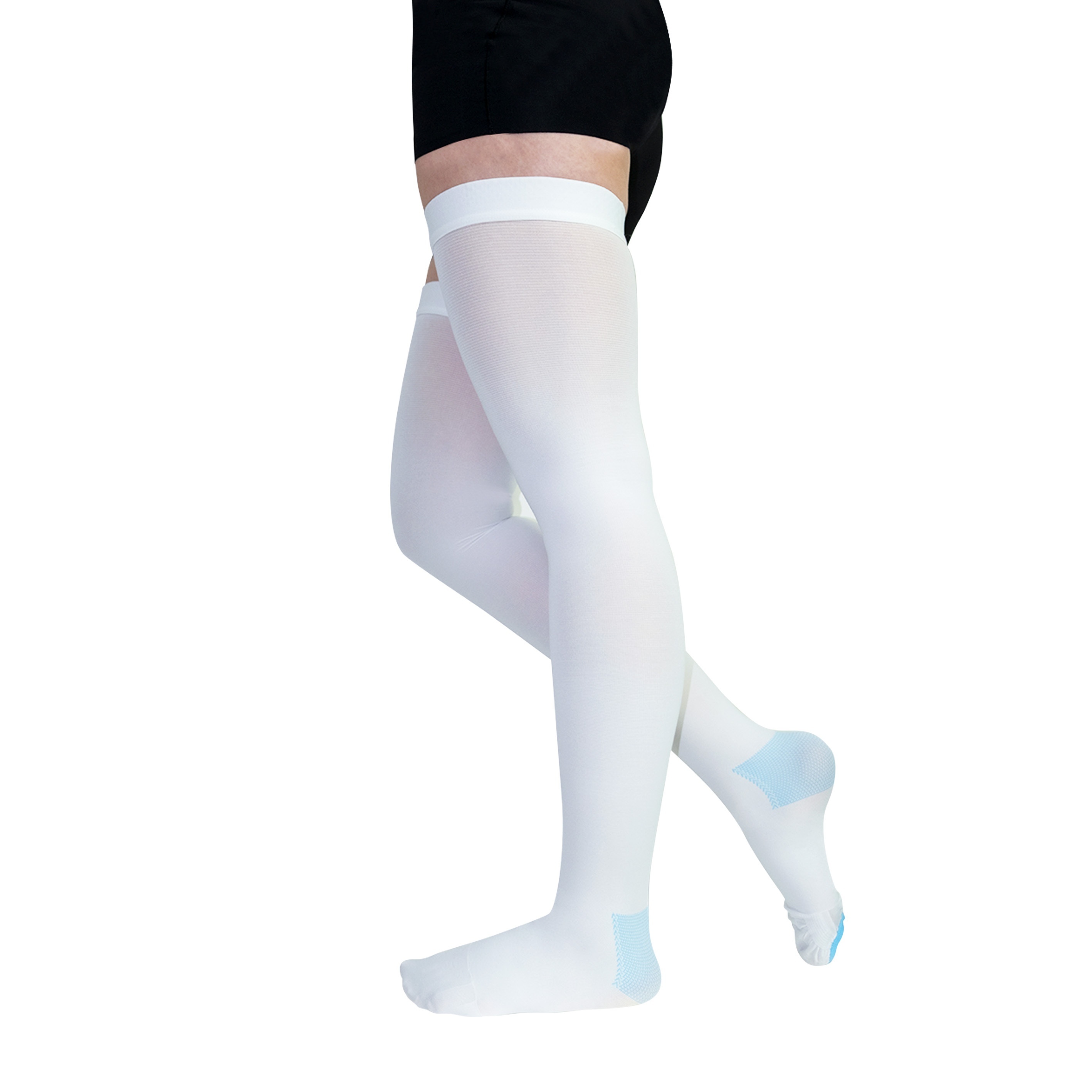 Anti Embolism Compression Stockings Thigh High for Women Men, Ted