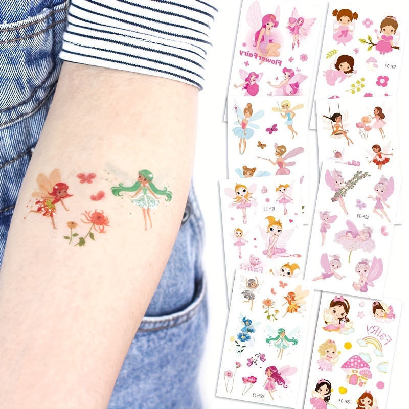 The Flower Princesses (Glitter Tattoos)