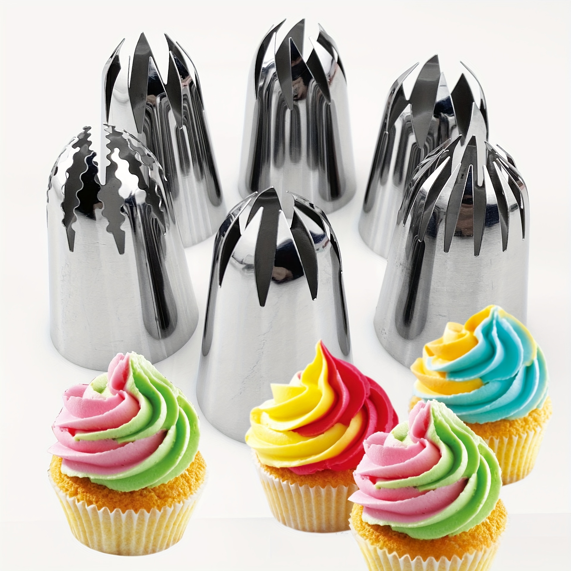 Cake decorating nozzles clearance designs