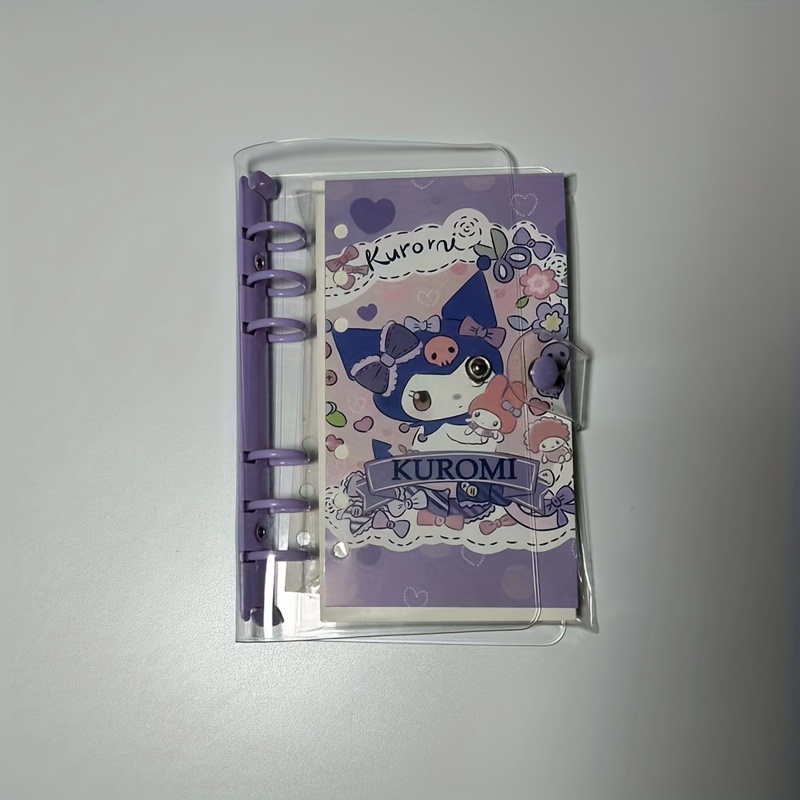 Kuromi Melody Cinnamoroll A6 Pu Leather Notebook - Temu