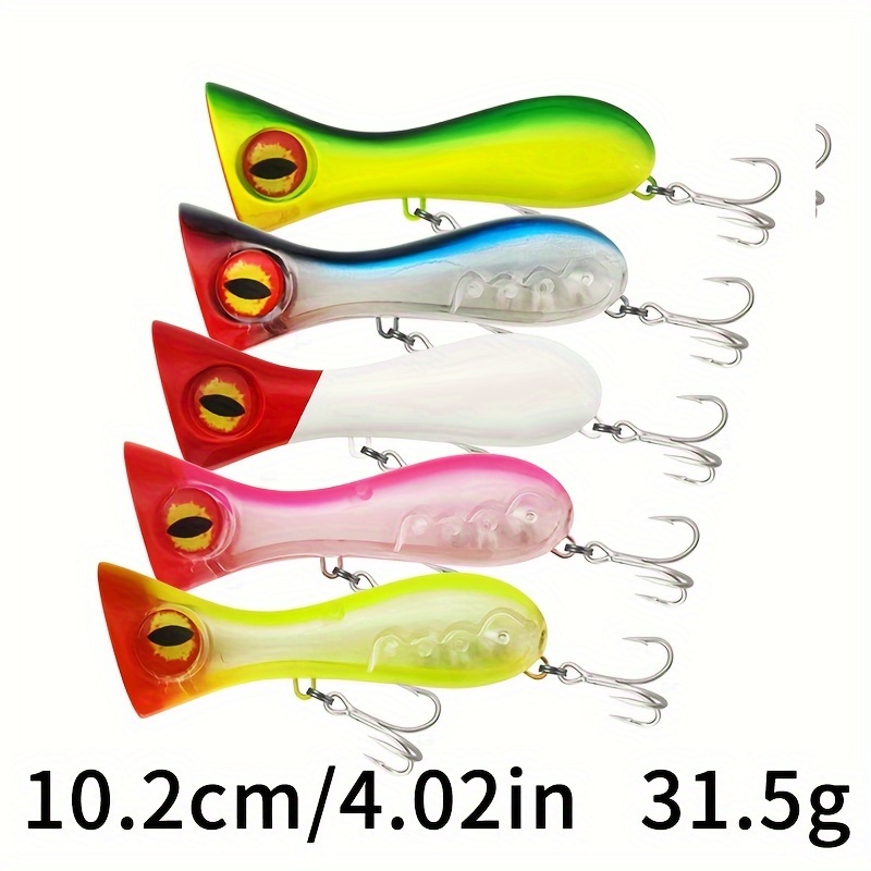 Exciting Propeller Rotation Duck Fishing Bait Plastic Popper - Temu