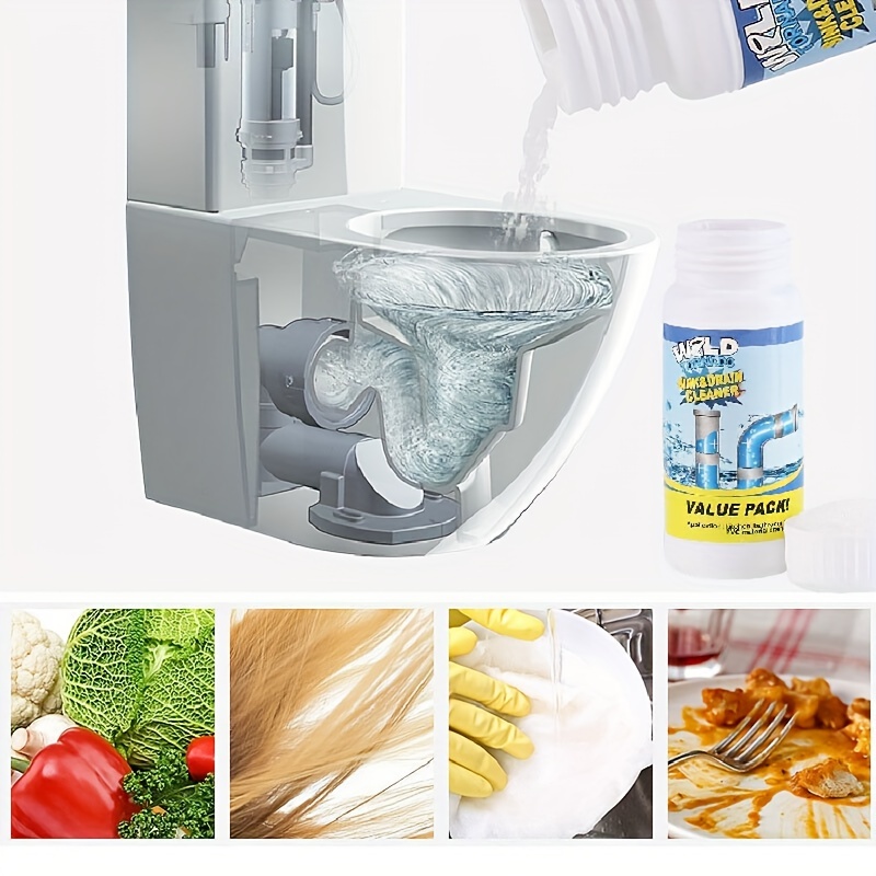 380G Powerful Kitchen Pipe Dredging Agent Dredge Deodorant Toilet Sink  Drain Cleaner Sewer Fast Cleaning Tools Dropshipping
