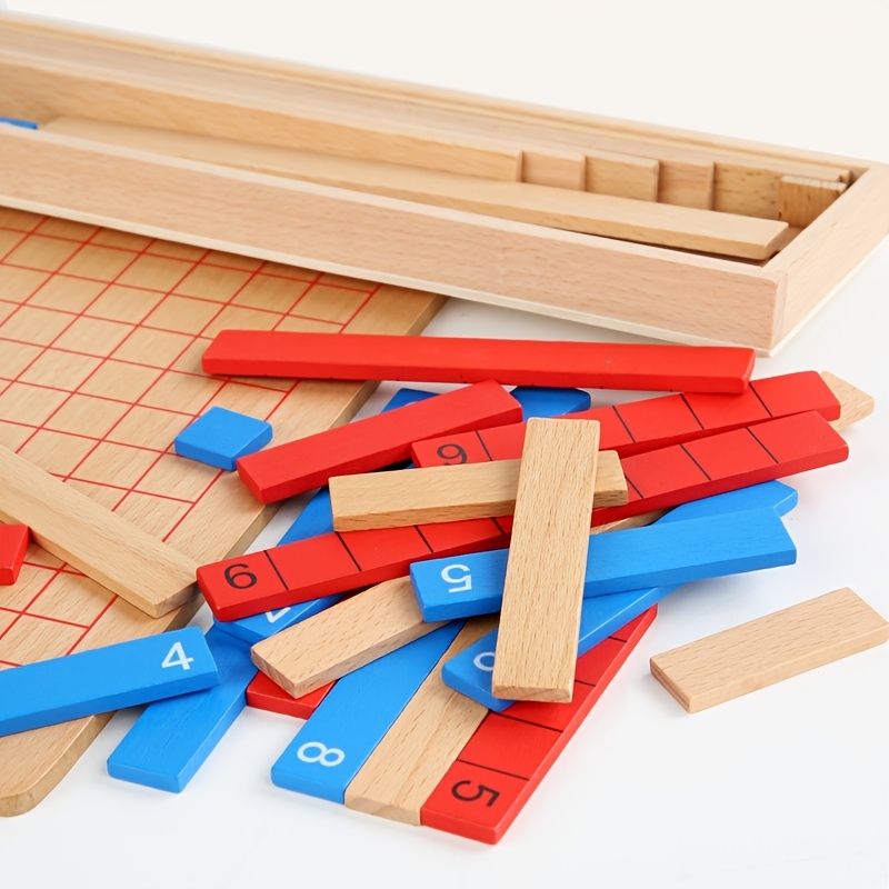 Montessori Kids Arithmetic Toys Number - Temu