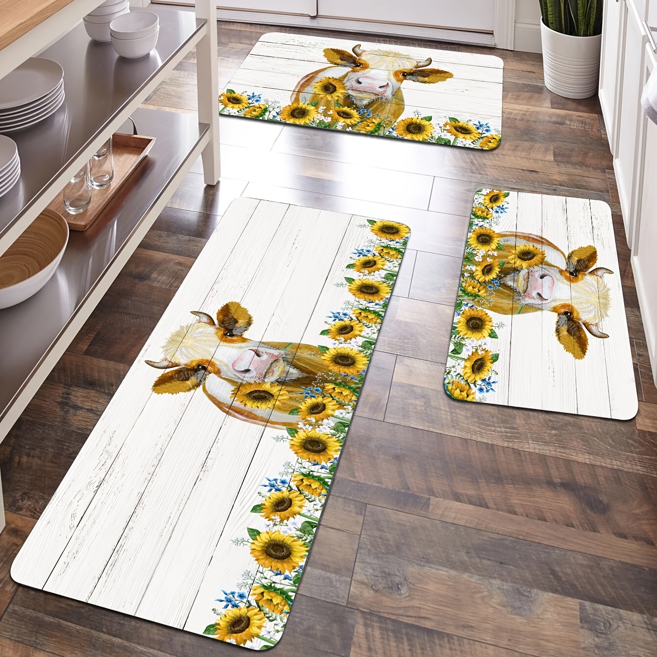 Anti-fatigue Kitchen Mat, Sunflowers Rustic Anti-slip Hallway Balcon  Polyester Carpet, Absorbent Bath Mat, Laundry Floor Mat, Entrance Doormat,  Washable Household Runner Rug For Hallway Laundry - Temu