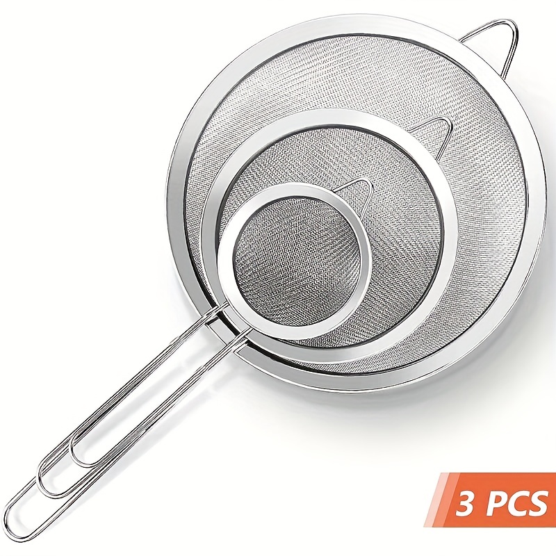 Upgrade Your Kitchen With This Foldable Frying Strainer - Temu