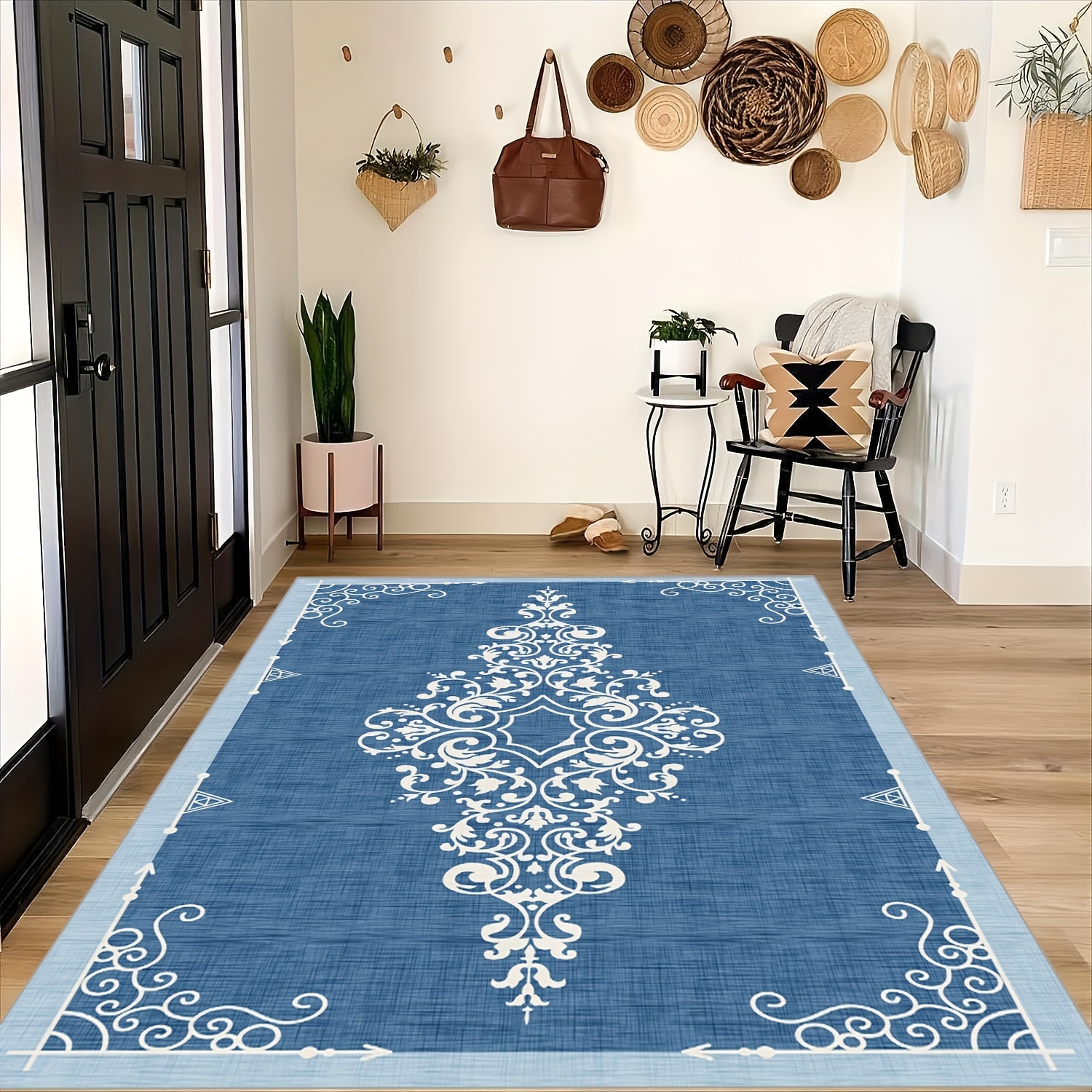 Boho Anti Fatigue Kitchen Rugs, Vintage Absorbent Non Slip Rugs, Soft Floor  Mat For Living Room Bedroom Bedside, Easy To Clean, Washable Anti-skid  Throw Rugs Home Decor, Room Decorative Rugs Farm Decor 