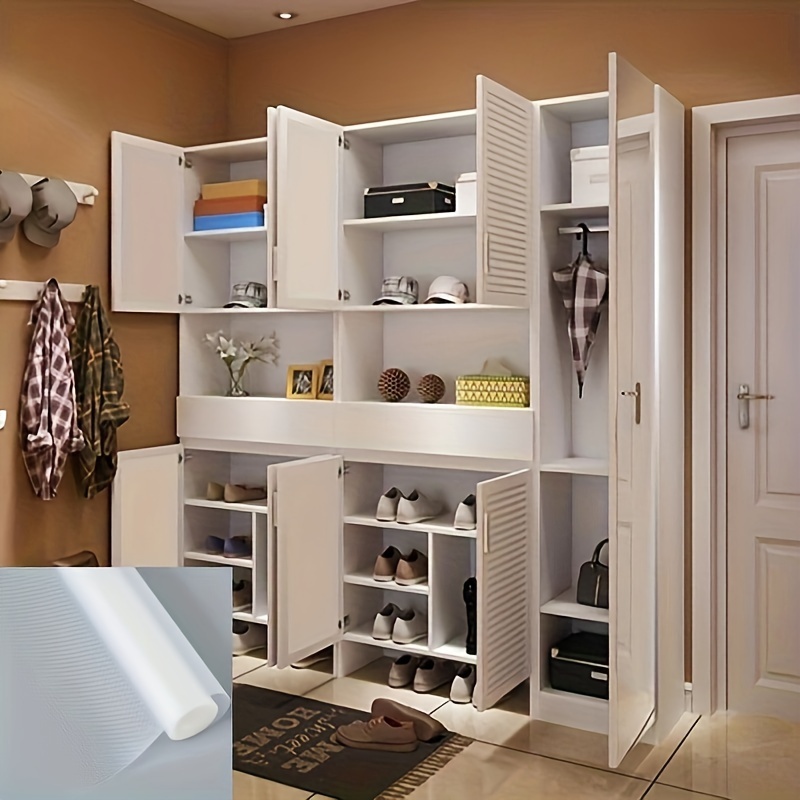 Cooyes Shelf Liner – Premium Cabinet Liner for Kitchen – 11.8 x 118  Non-Slip Shelf Liners for Kitchen Cabinets – Waterproof Shelf Paper with  Modern