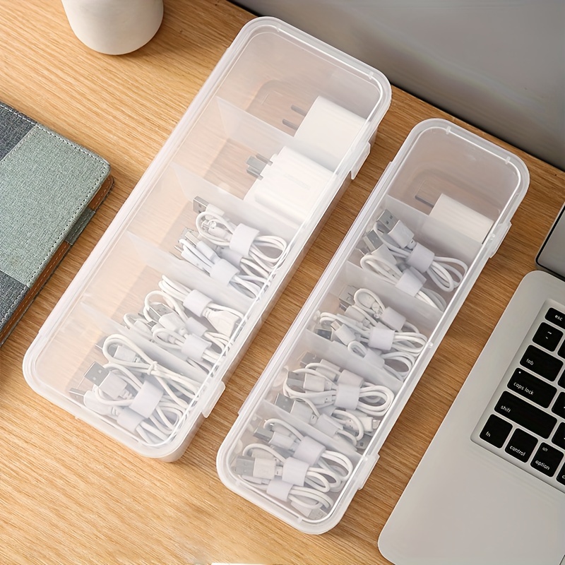 Data online cable headphone storage box