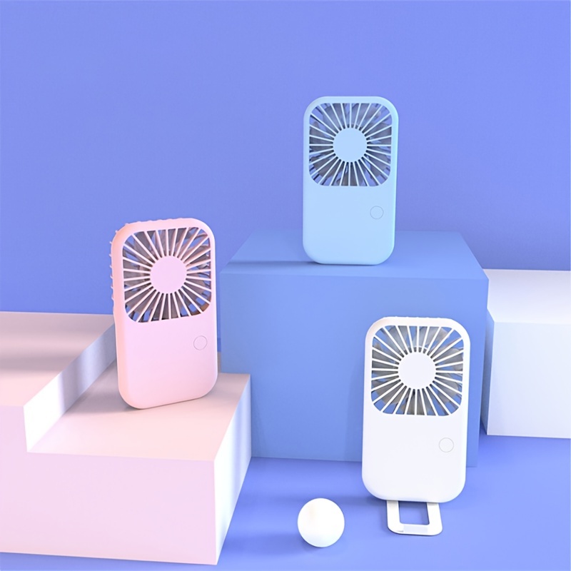 Mini Handheld Fan USB Rechargeable Small Portable Fan
