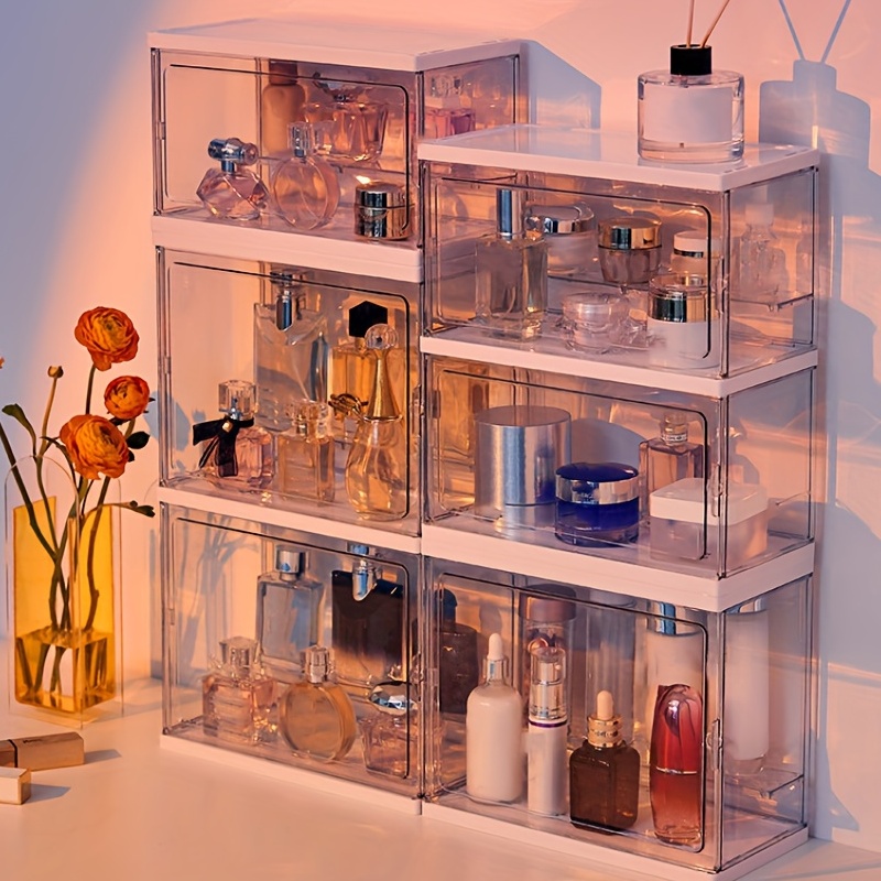 buy acrylic makeup organizer, perfume display boxes, makeup organizer