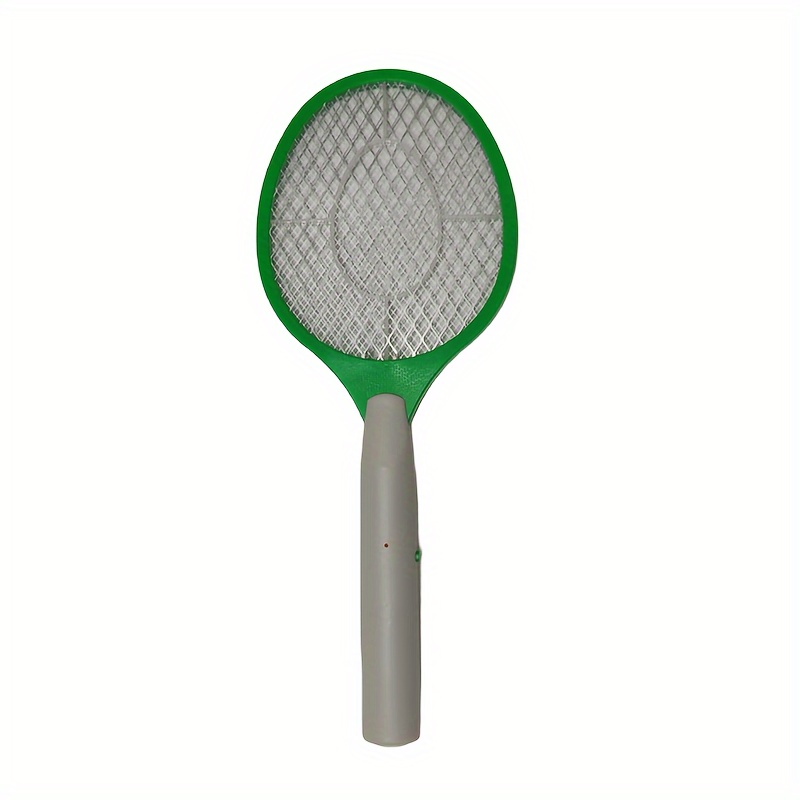 Raquette à moustiques électrique 2 en 1 pour l'extérieur et l'intérieur  (vert)