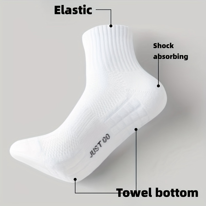 Men Towel Ankle Socks Pack of 3