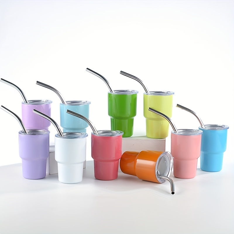 Tumbler With Lid And Straw Heavy Duty Stainless Steel - Temu