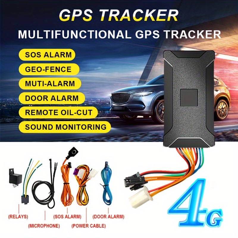 Rastreador GPS impermeable para seguimiento de vehículos