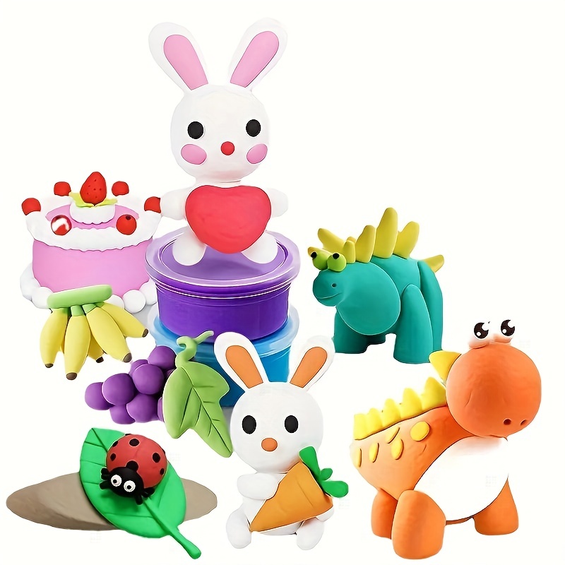 Modeling Clay Kit - 36 Colors Air Dry Magic Clay Soft & Ultra Light DIY Molding  Clay with Sculpting Tools Animal Decoration Accessories Kids Art Crafts  Best Gift for Boys & Girls