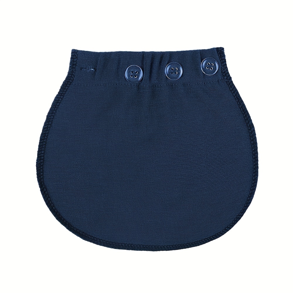 Syhood Adjustable Maternity Pants Extender Elastic Pant Button Extenders  Waistband Extender for Pregnancy Women (Black+Navy Blue) at  Women's  Clothing store