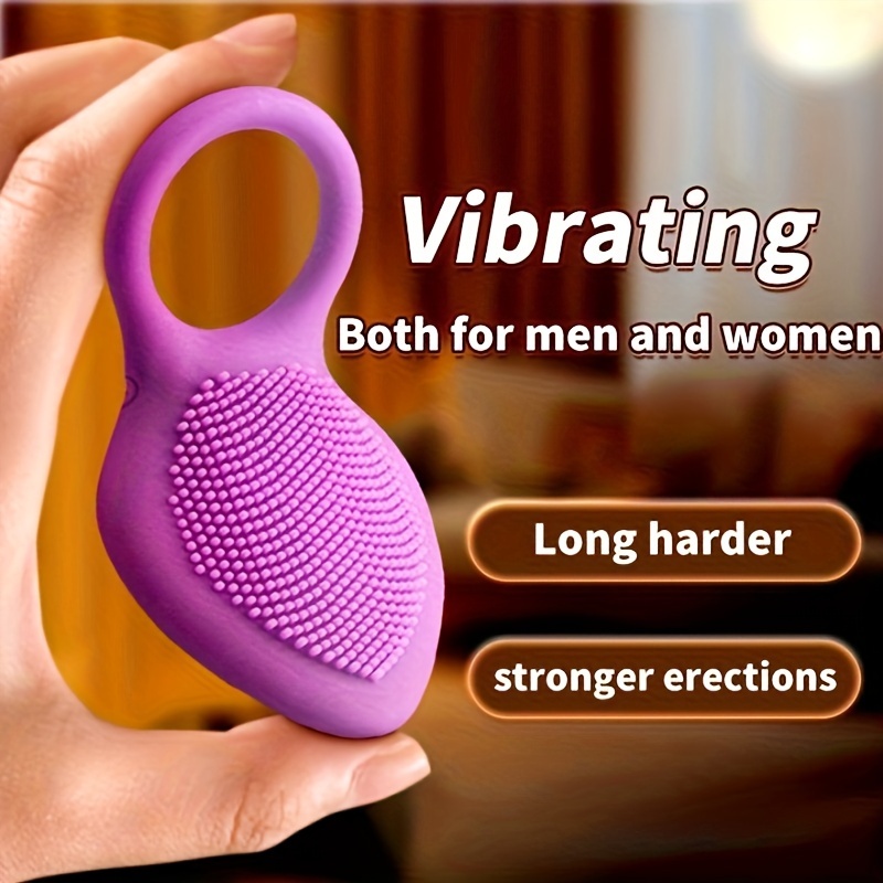 Jouet sexuel pour adulte, anneau de doigt, Vibration, stimulation
