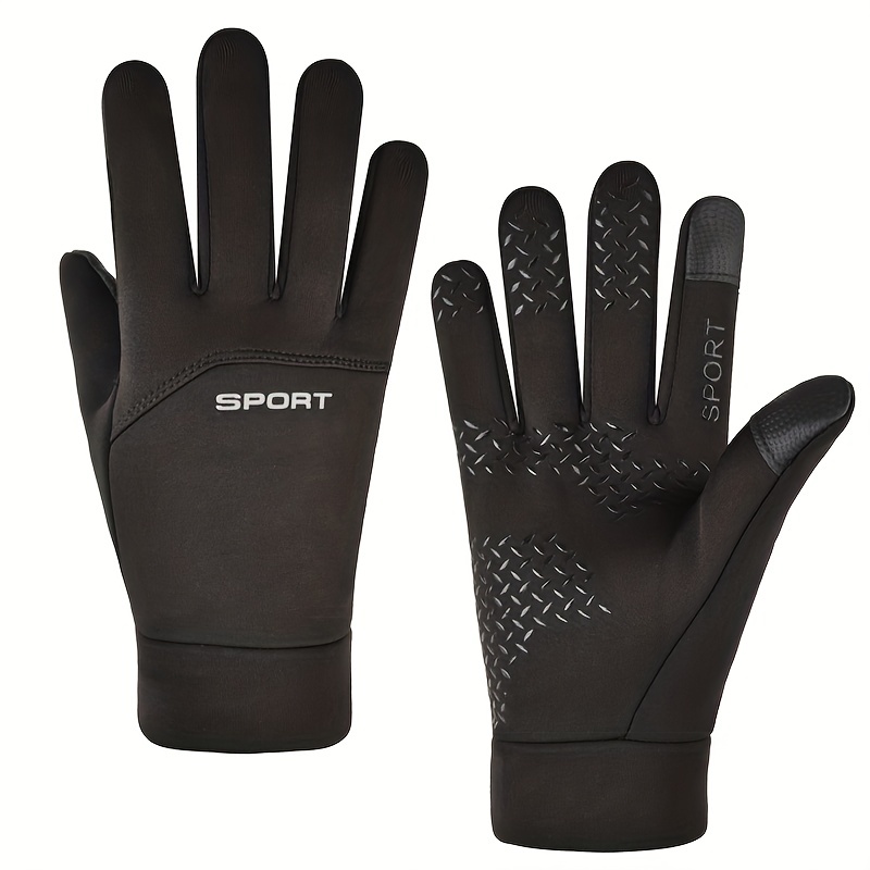 Men Winter Waterproof Cycling Gloves Outdoor Sports Ski - Temu