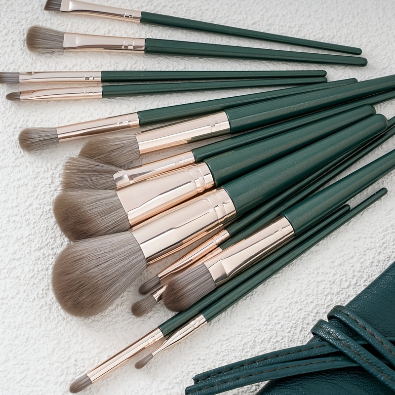  Makeup Brushes 5Pcs Makeup Brush Set Premium Synthetic Powder  Foundation Contour Blush Concealer Eye Shadow Blending Liner Make Up Brush  Kit : Beauty & Personal Care