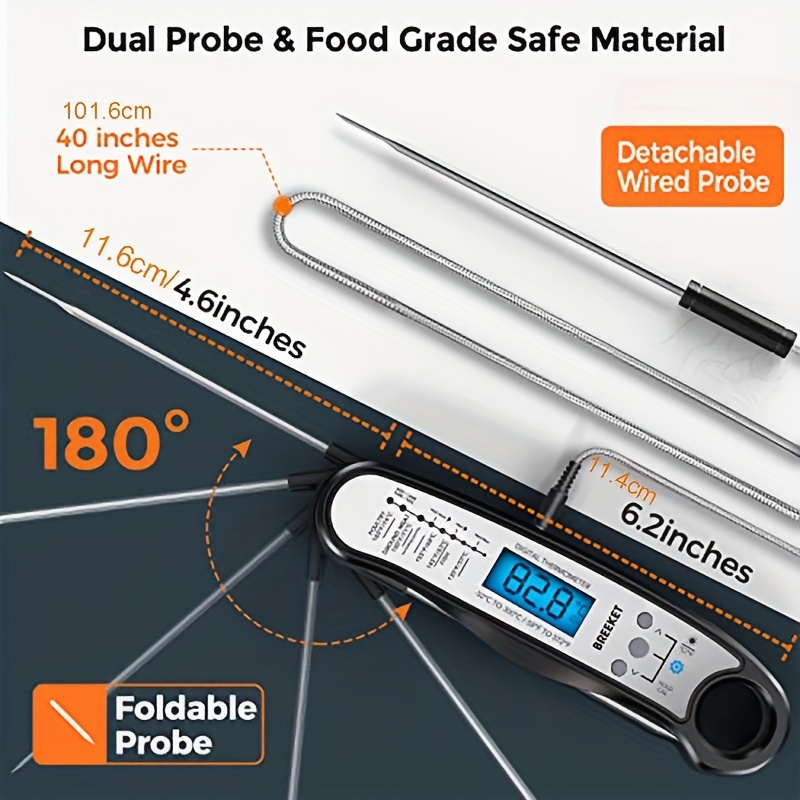 Digital Wired Probe Thermometer
