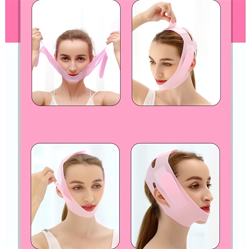 Double Chin Reducer V Line Face Lifting Tape Face Strap, Soft Chin Strap  Face Shaper To Tighten Double Chin For Women And Men