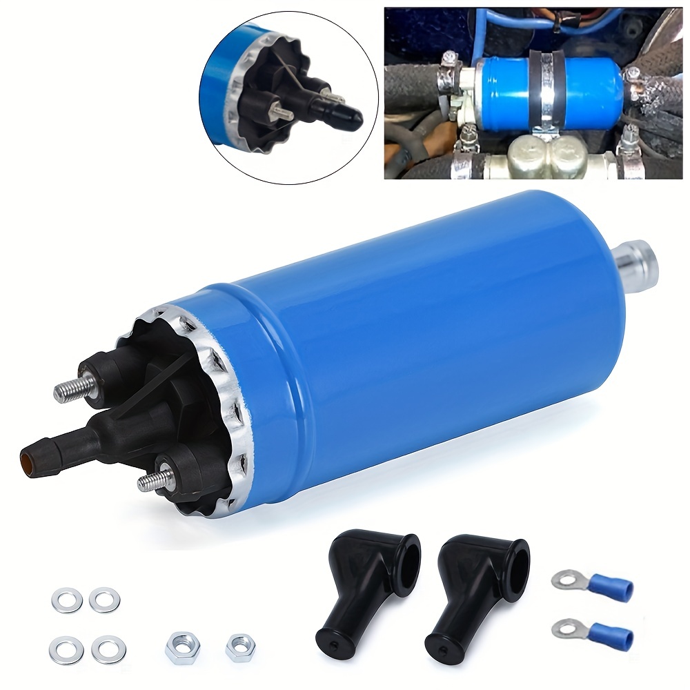 Universal Inline High Pressure Electric Fuel Pump W/ Installation Kit  0580464070
