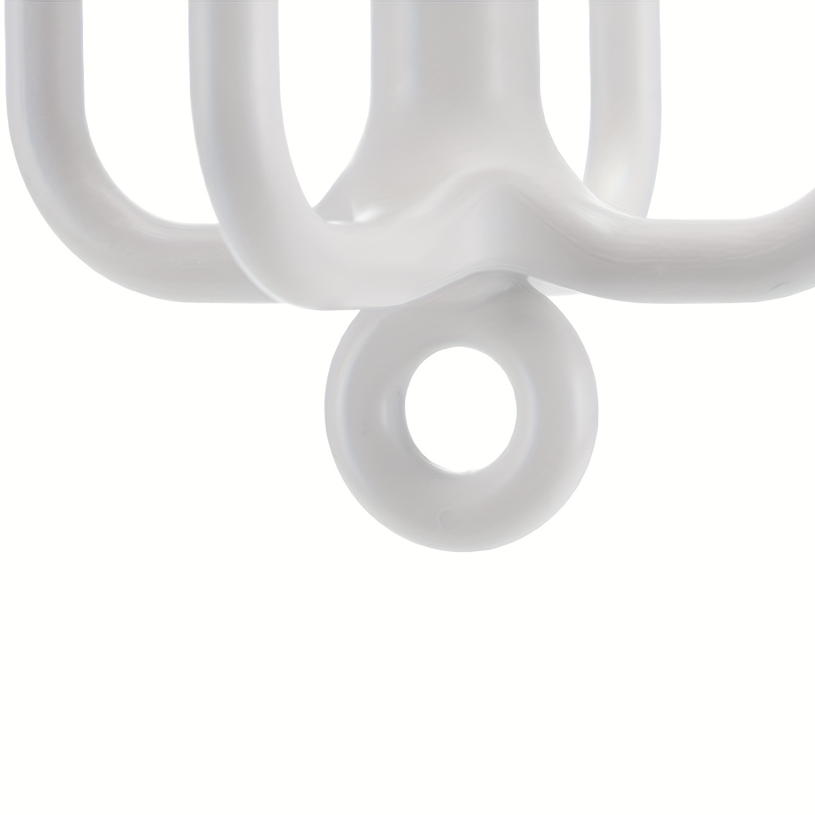 Rotatable Plastic Hanger Hook with 4 Claws
