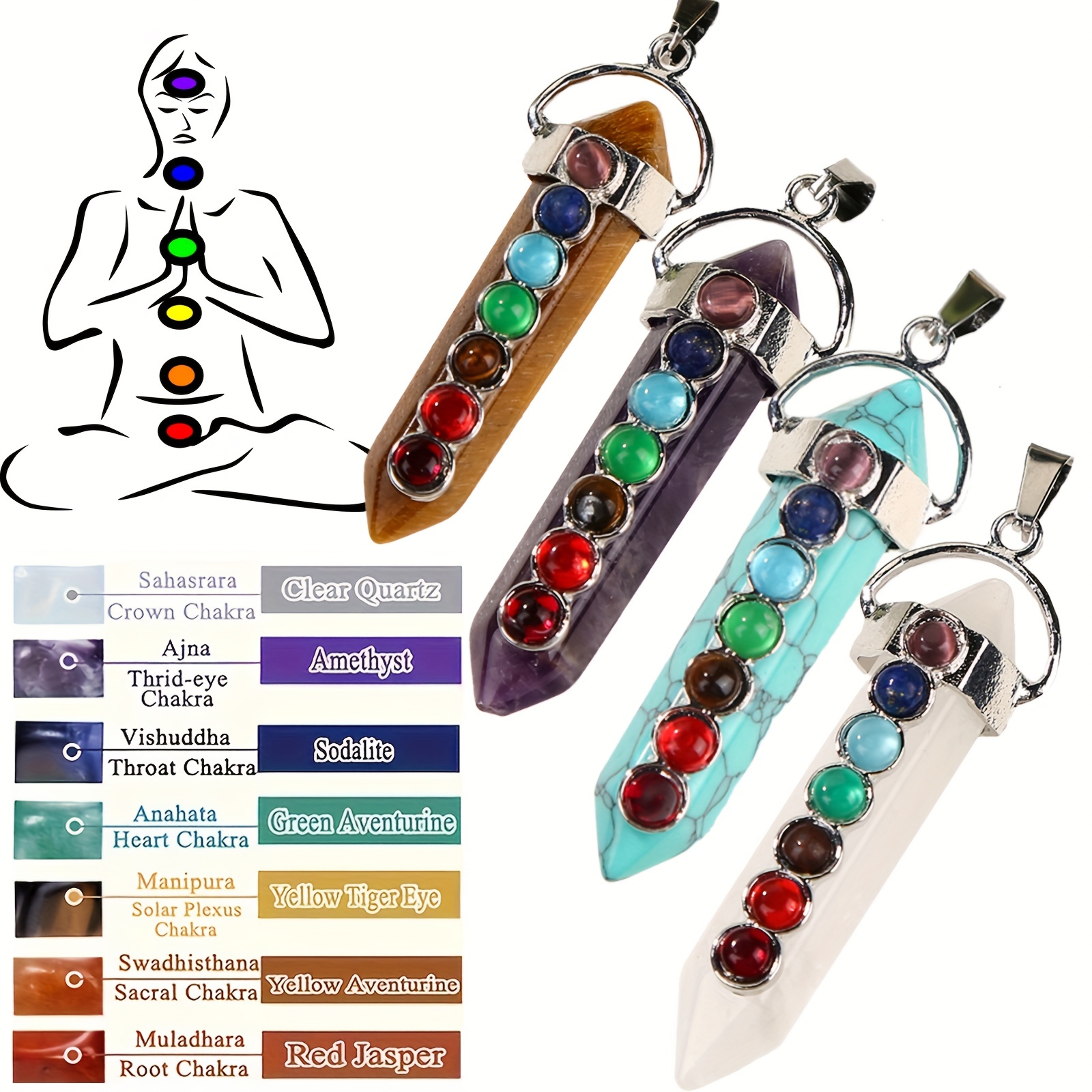 Chakra Necklace  The Crown Adjuster LLC