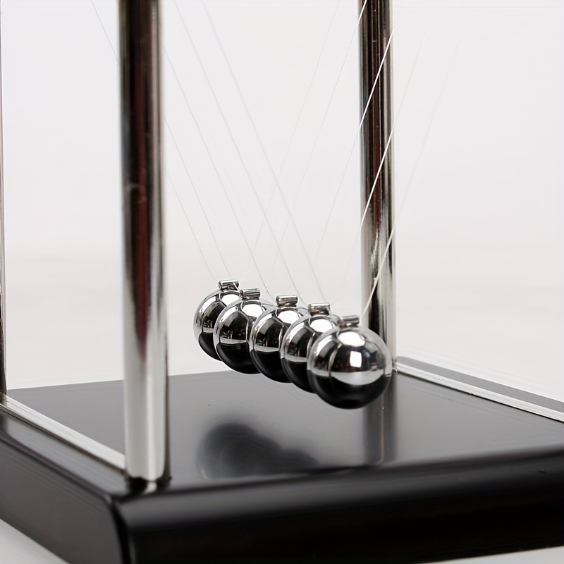 Newton's Cradle Balance Ball Scientific Physics Small Tool - Temu Saudi  Arabia
