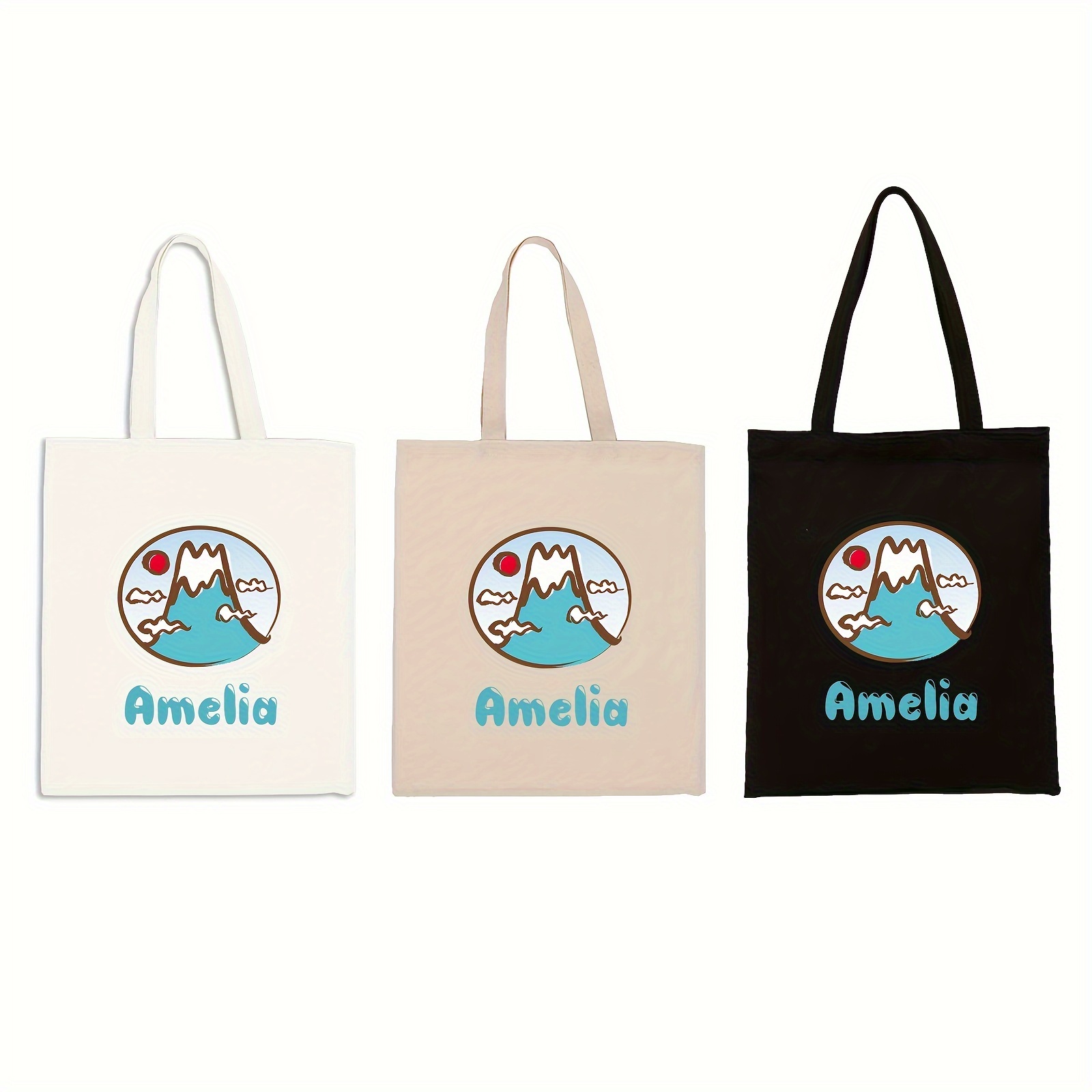 1/3/9pcs Bolsa De Lona Personalizada Para Hombres De Color - Temu