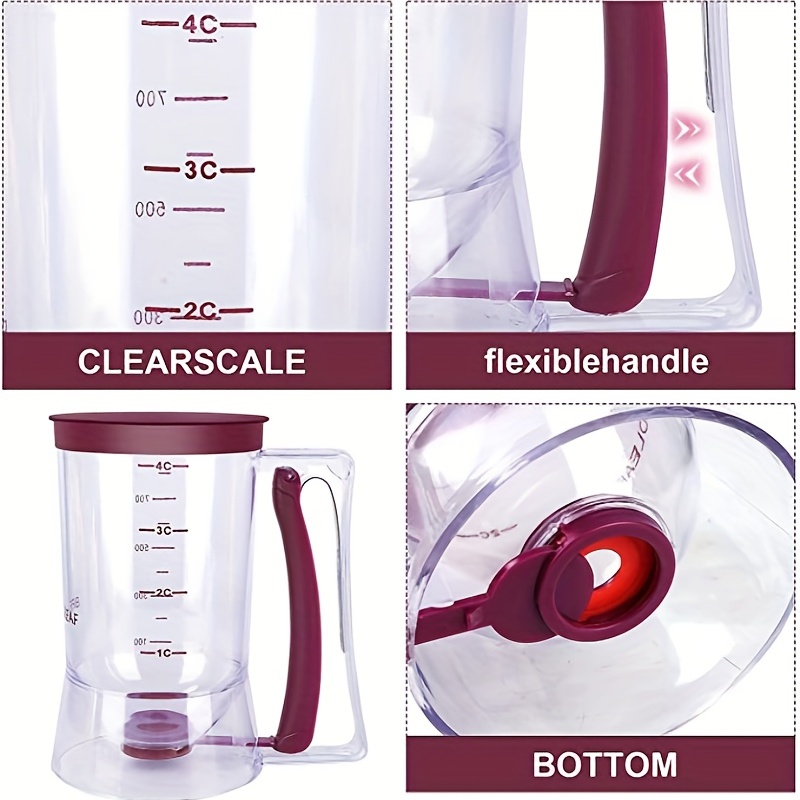 Batter Dispenser with Measuring Label