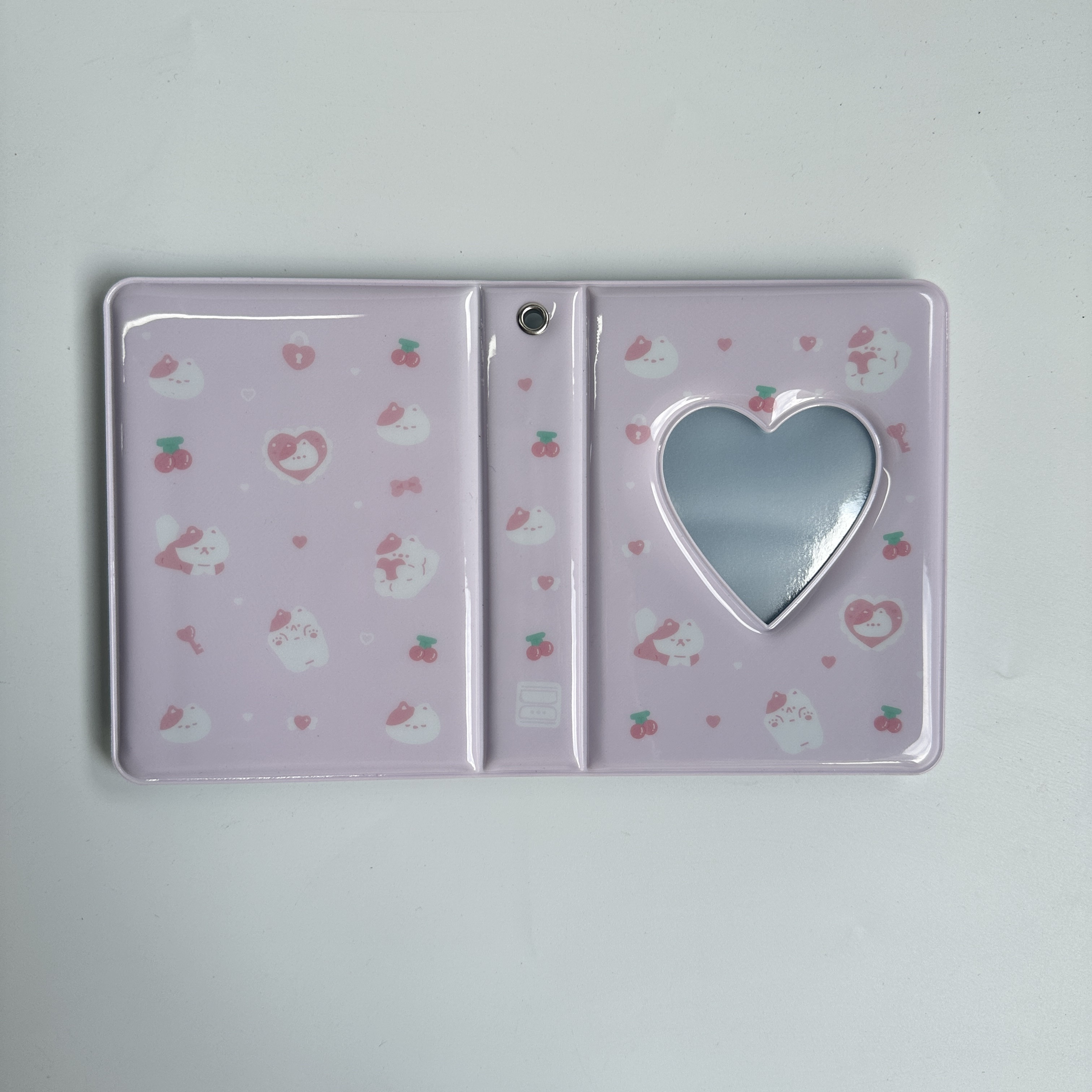 Adorabile portacarte a forma di cuore con 40 tasche per album fotografico  Polaroid Mini da 7,62 cm, portatile e ideale per collezionare libri Polaroid