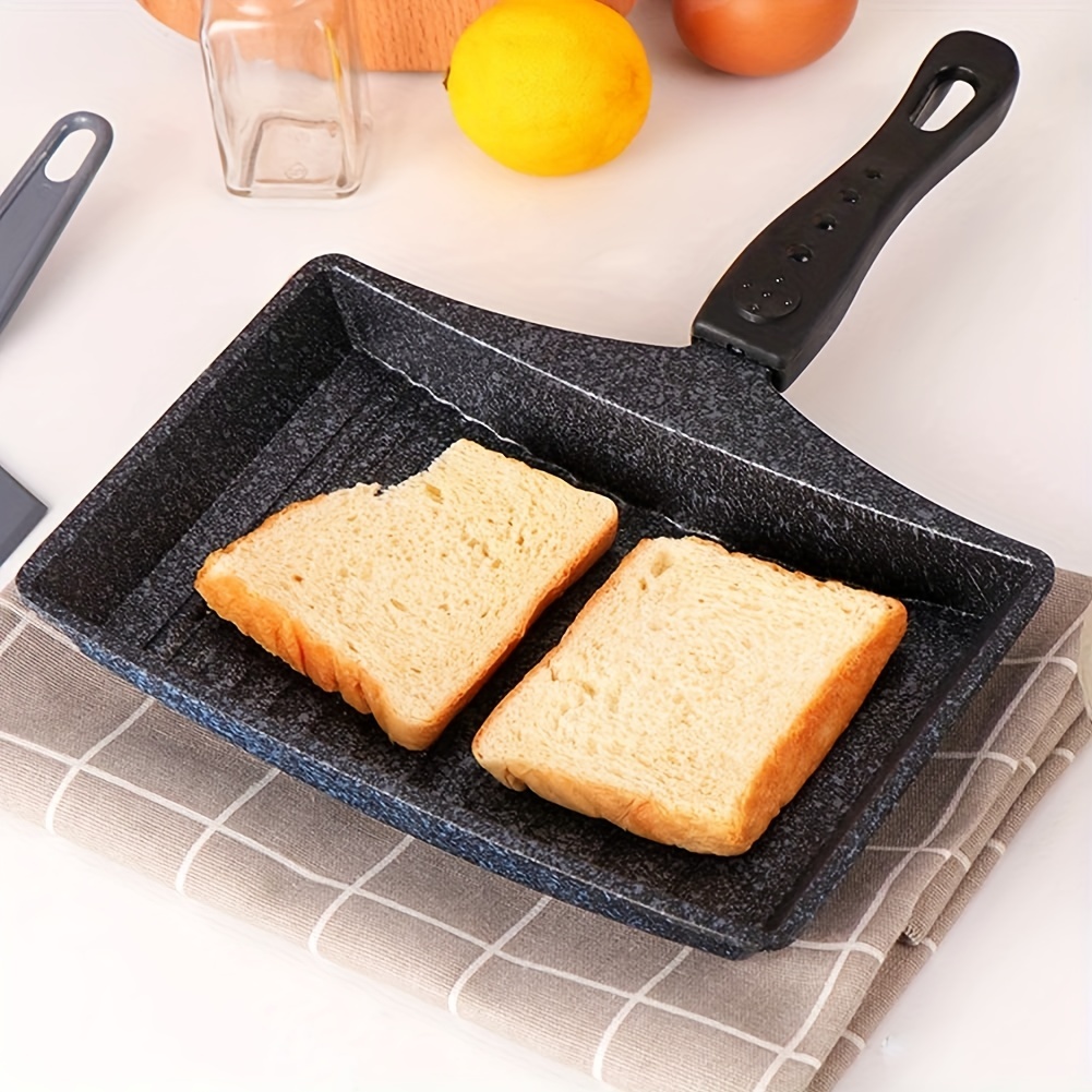 Tamagoyaki Pan And Oil Brush, Japanese Square Non-stick Pan, Breakfast  Omelette Pan, Household Frying, Small Square Skillet, For Home Kitchen  Restaurant Breakfast Shop, Cookware Items, Kitchen Supplies - Temu