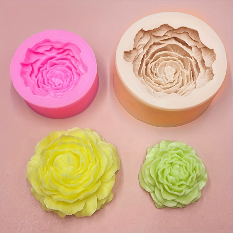 Stampo per candele in Silicone a forma di fiore di rosa stampi per torta al  cioccolato fondente aromaterapia candela in gesso stampo per sapone fatto a  mano stampo per dolci - AliExpress