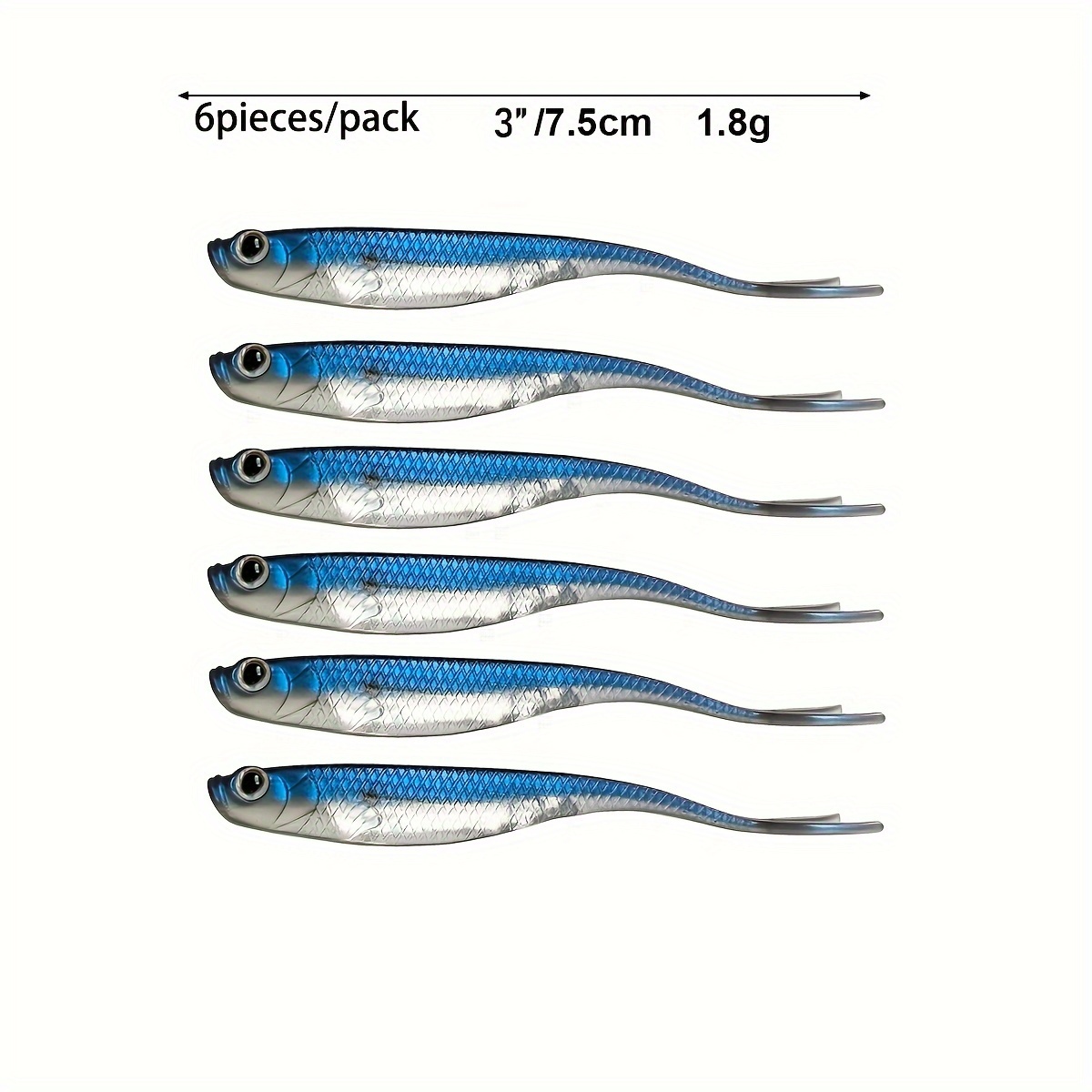 Fork Tail Fishing Lure, Zander Fishing Lures, Fork Tail Soft Lure