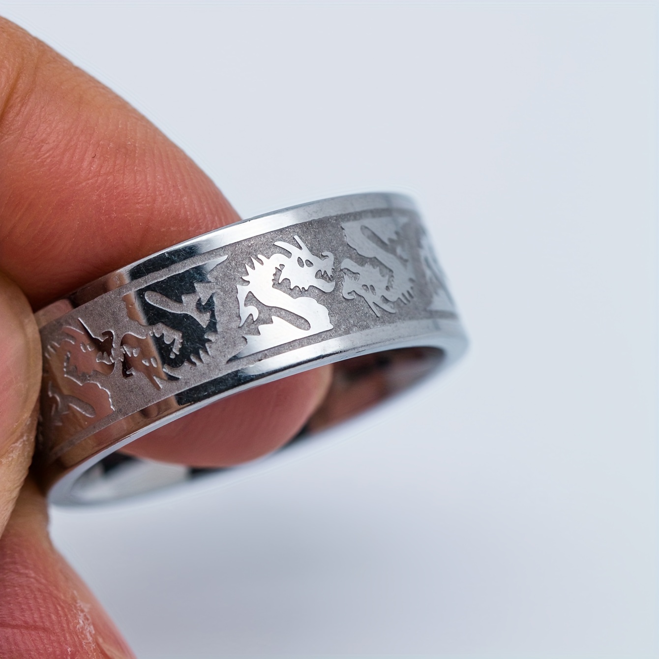 Stainless steel 2025 dragon ring