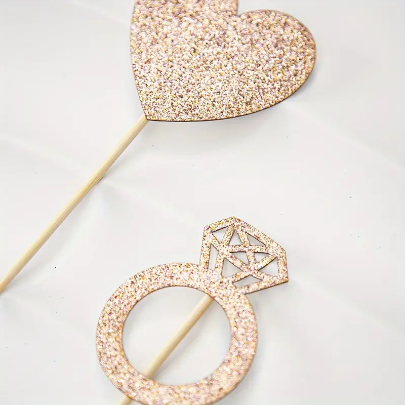 Diamond Cake Toppers Rose Gold No. 5 Diamond Cake Toppers Rose Gold No. 5