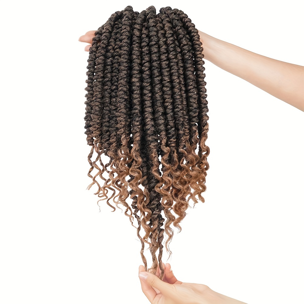 Passion Twist Hair Pre twisted Passion Twist Crochet Hair - Temu