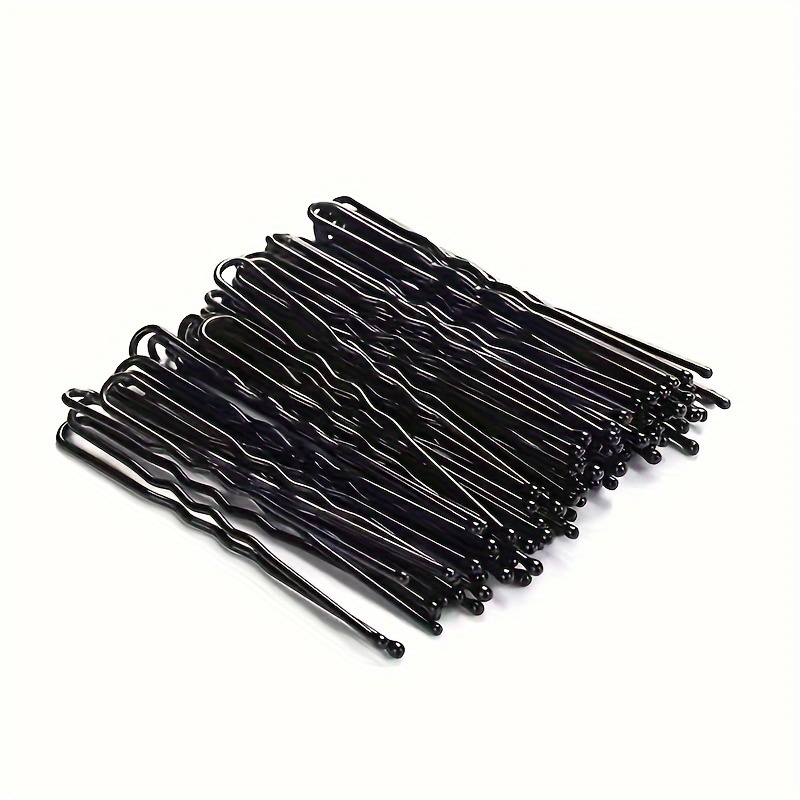 20 50 100 pcs elegant u shaped hair pins for wedding and bun styling durable metal hair accessories 9
