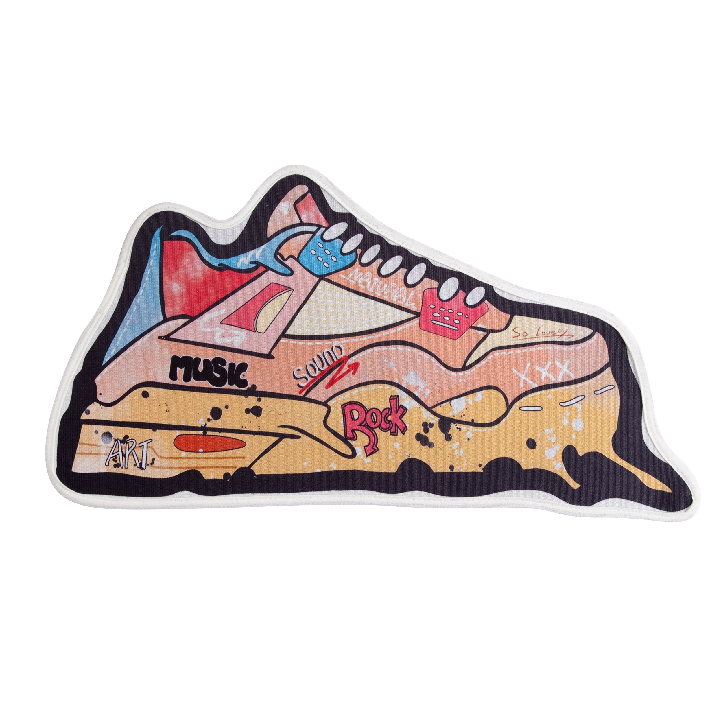 Anti-Slip Absorbent Mat for Sneakers - Durable Indoor Outdoor Doormat