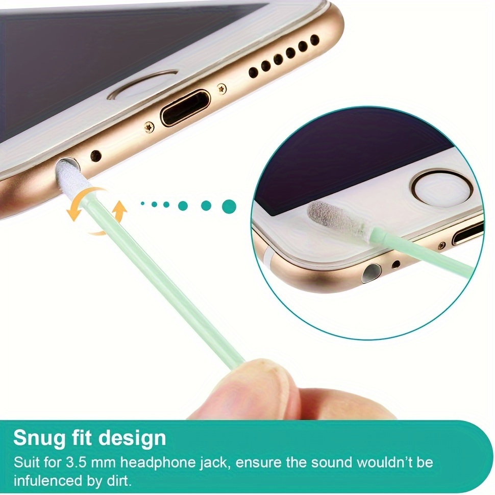 Kit de limpieza de teléfono de 35 piezas, puerto de carga USB DanziX  Cleaner y juego de cepillos para auriculares compatible con iPhone,  Samsung, LG