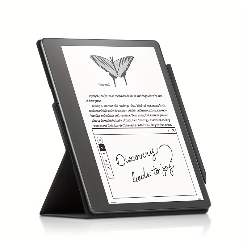 GUKSRASO Étui pour Kindle Scribe 10,2 pouces – Coque fine en TPU  imperméable avec fonction veille/réveil automatique, avec porte-stylo :  : Électronique
