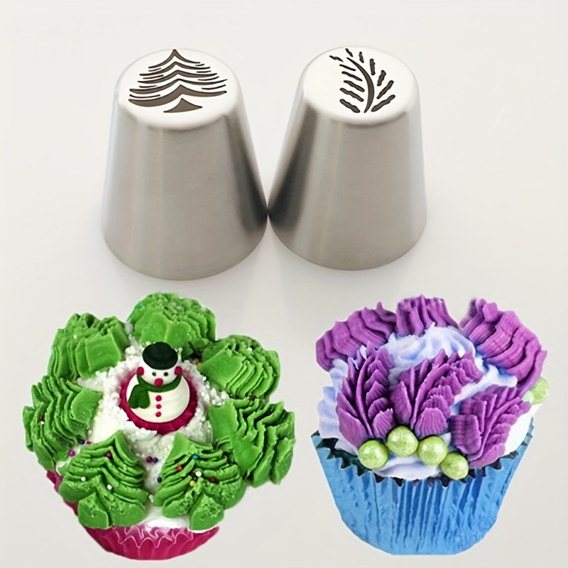 Cream Nozzles Stainless Steel Piping Tips Cake Decorating Tools Cookies  Cupcake Icing Tips Pastry Socket Baking Set