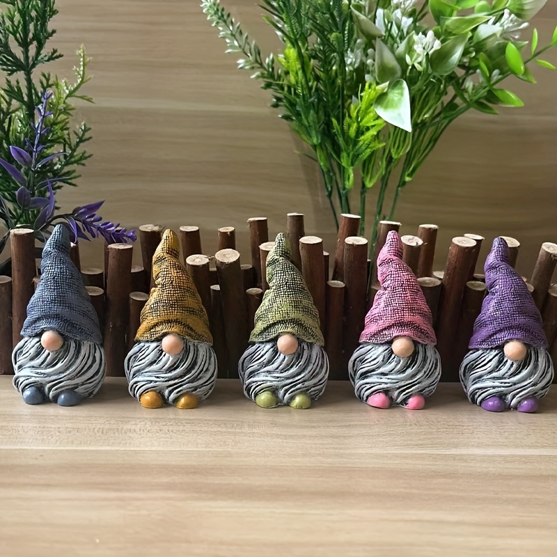 Accessoires de jardin féerique pour l'extérieur, décorations de jardin  Gnomes-Mini Statue de jardin pour décoration de jardin féerique 7 pièces -  AliExpress