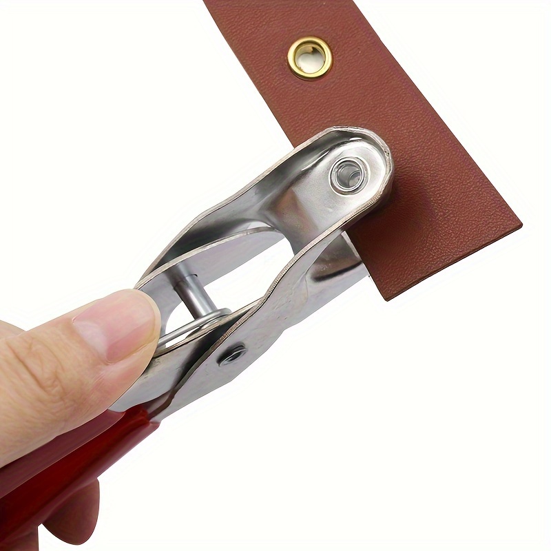 1 Set Of Eyelet Fixed Leather Belt Shoes Eyelet Pliers Sewing Machine  Toolbox Household Pliers Fixed Rivet Buckle